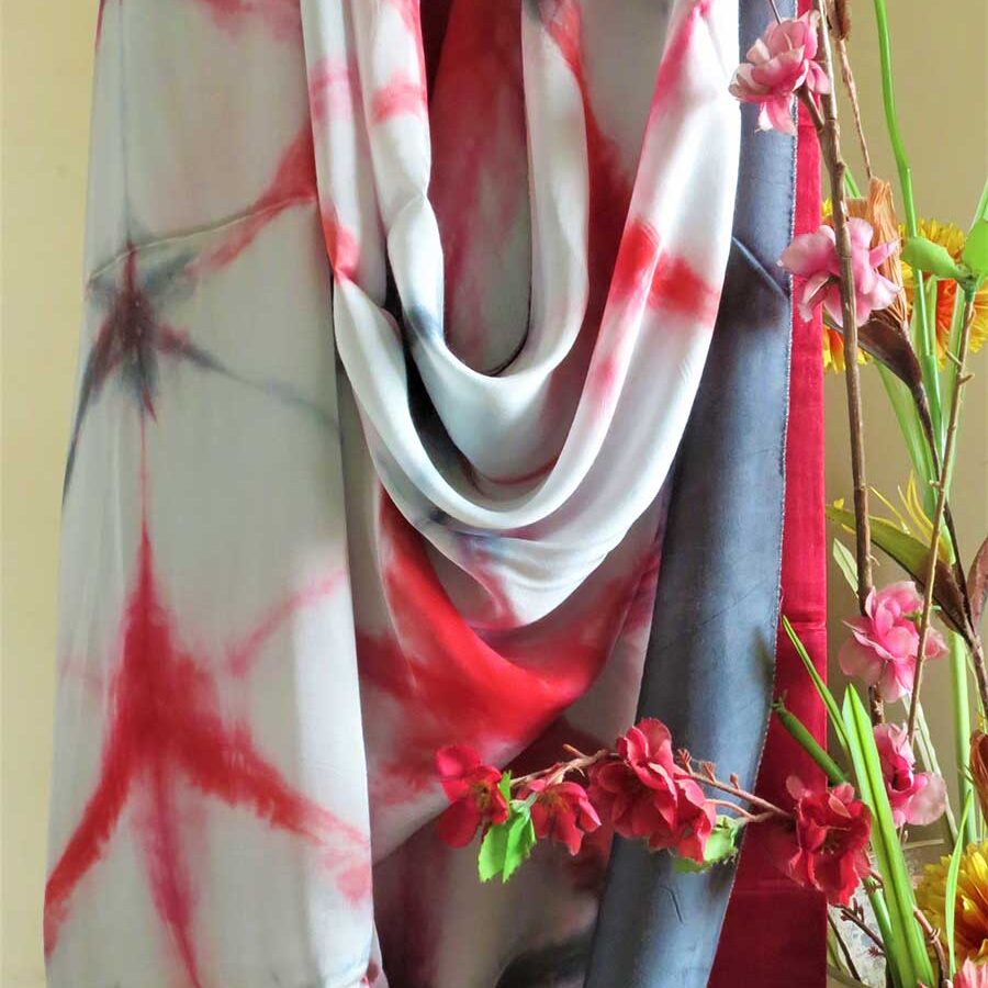 natural plain silk kurta